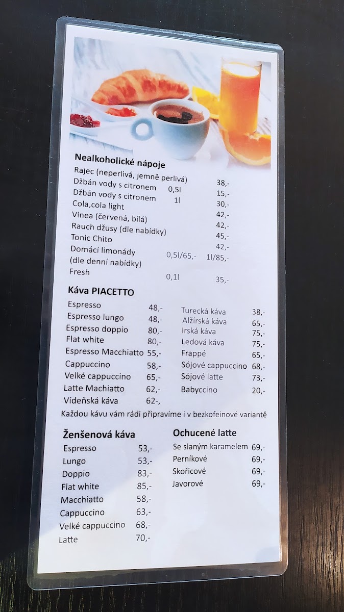 Menu Caffebar Iluze-3
